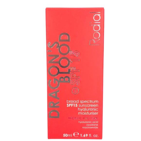 Rodial Dragon Blood Broad Spectrum SPF 15 Sunscreen Hyaluronic Moisturiser - Picture 3 of 7